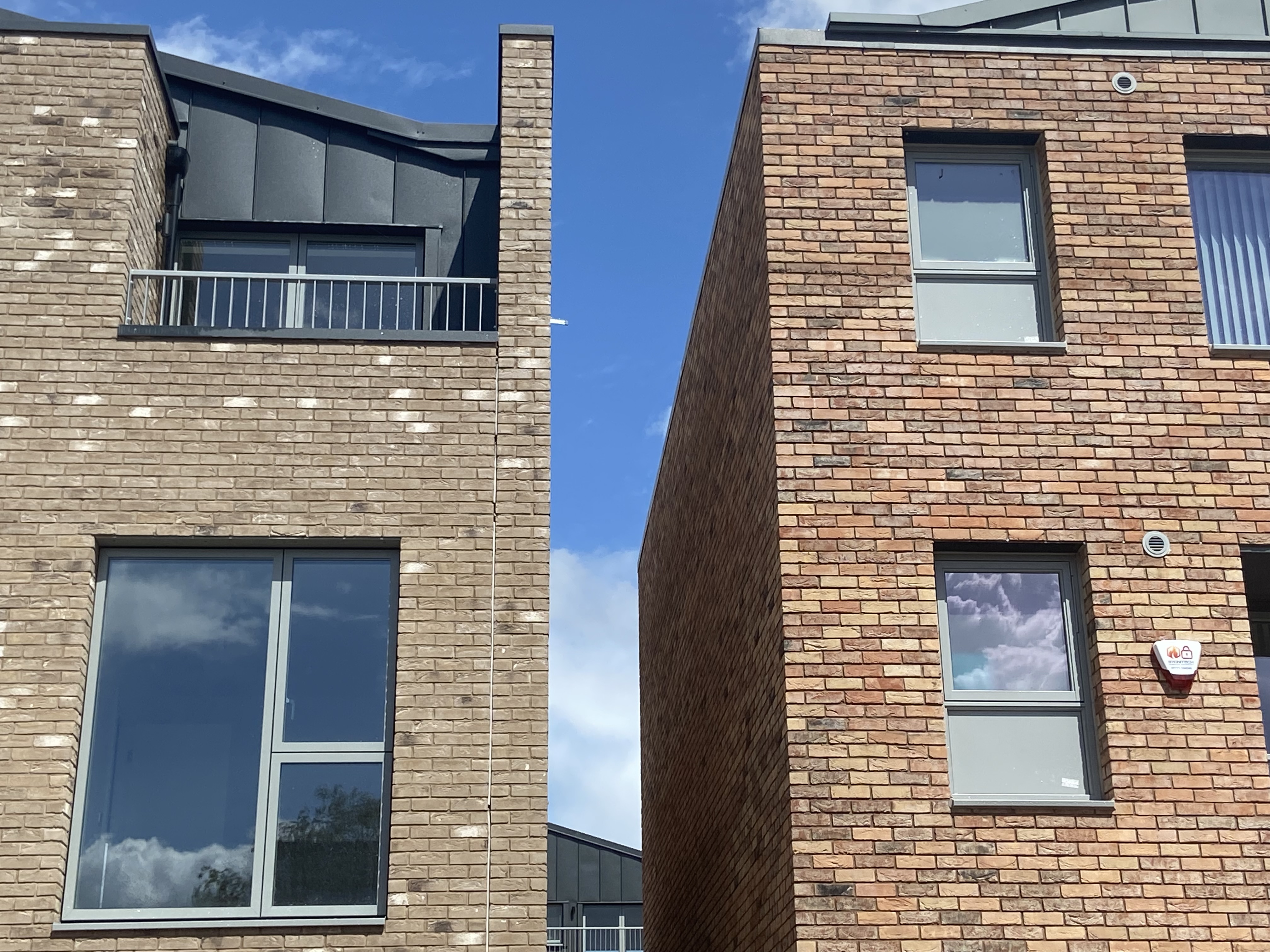 Nordan block next to VELFAC